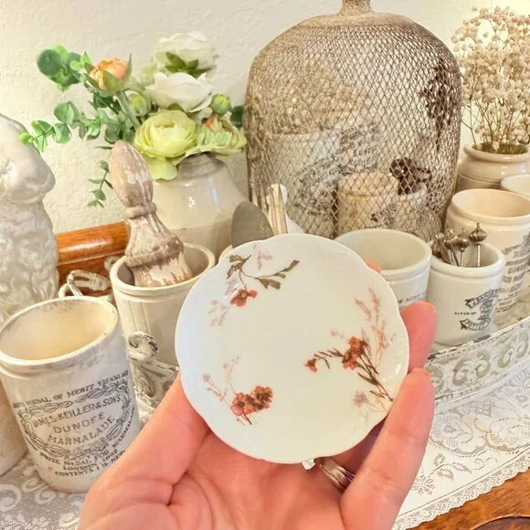 Vintage French Butter Pat - Picture 3 of 8